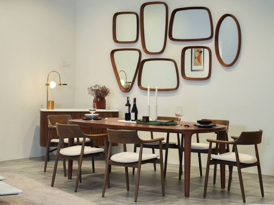 HARUTO WITH FIXED CUSHION DINING CHAIR