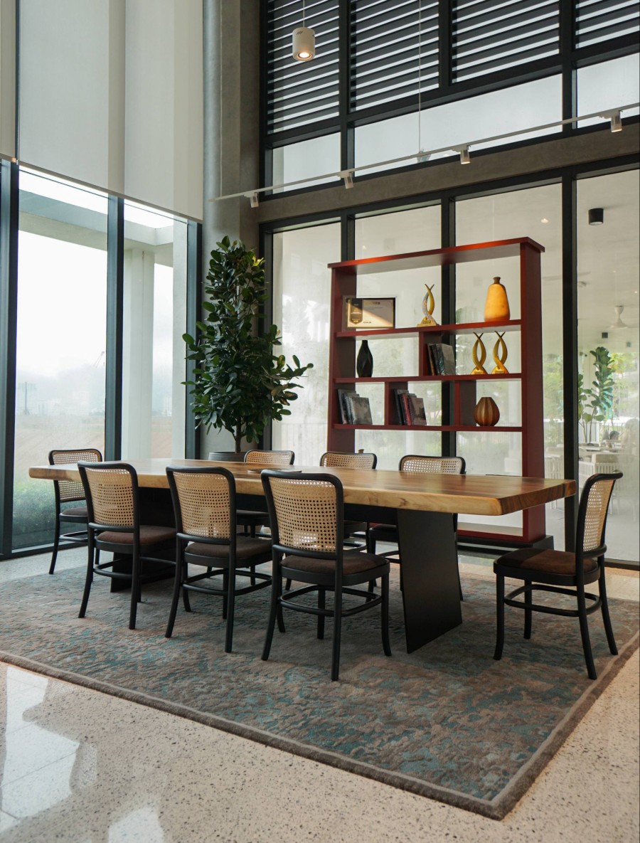 NICO RATTAN DINING CHAIR