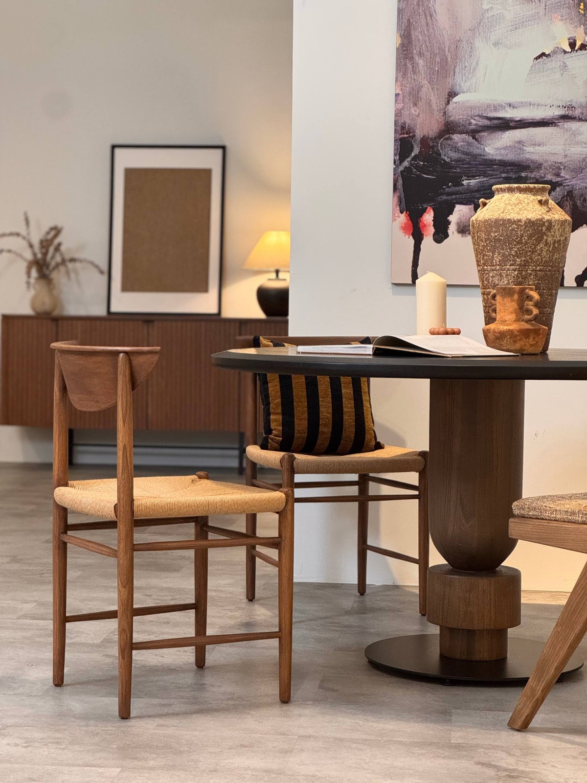 Dining Chair Makeover: How to style a jute chair in every room of your home