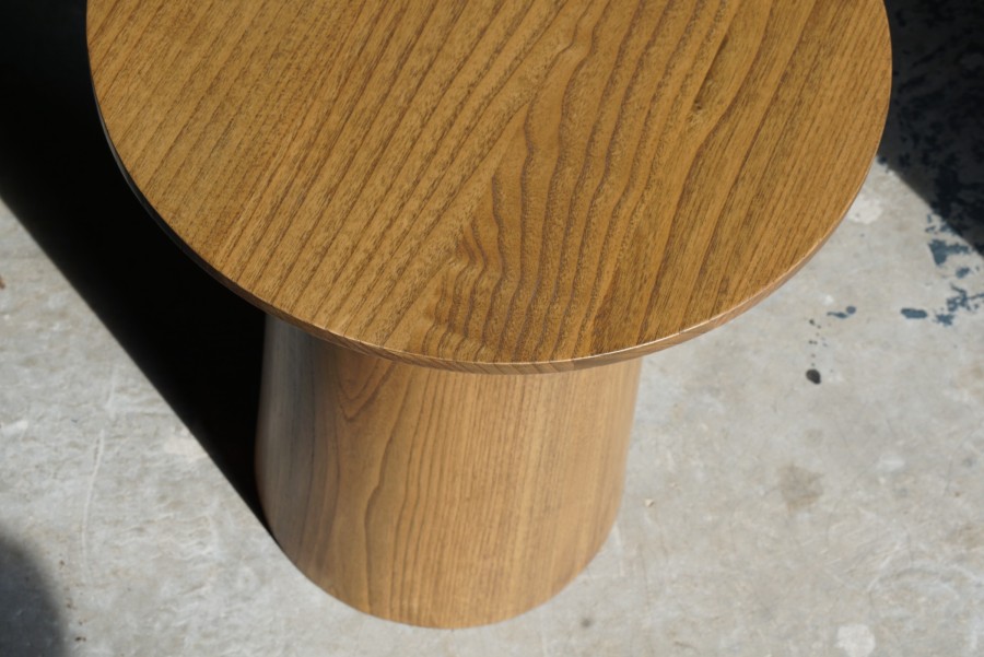 SATIN SIDE TABLE