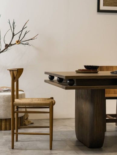 SOLID WOOD DINING TABLE BY NICCHRIS