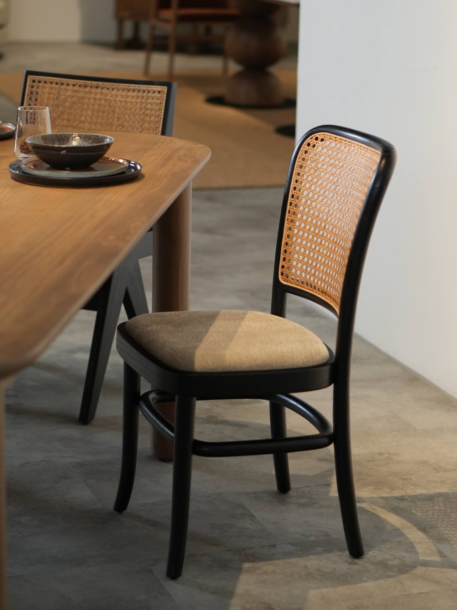NICO RATTAN DINING CHAIR