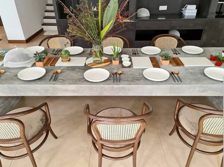CAMB RATTAN DINING CHAIR