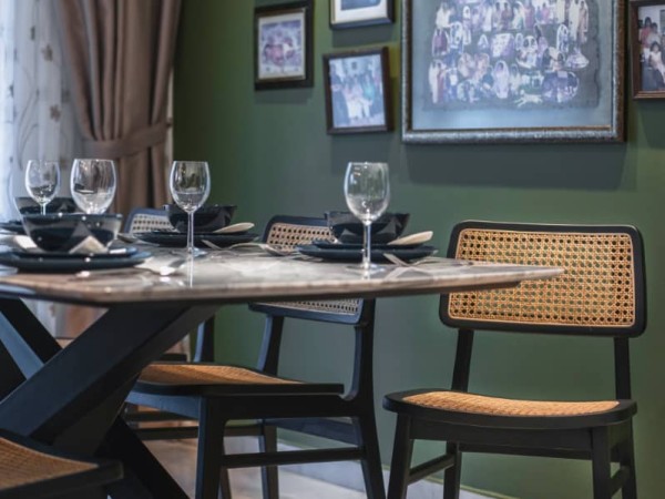 furnishing your home with Pamela Rattan Chair